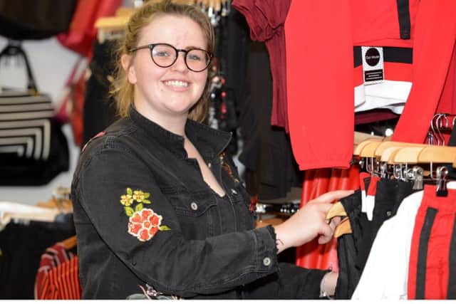 Mikaela Drummond from new fashion boutique Our House which is based in the east end of Kirkcaldy High Street. Pic: George McLuskie.