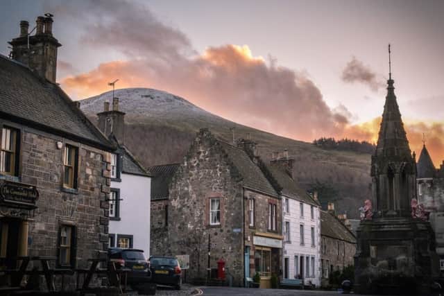 John Murray's stunning photo Falkland Sunset has won our My Fife My Town competition following a successful public vote.