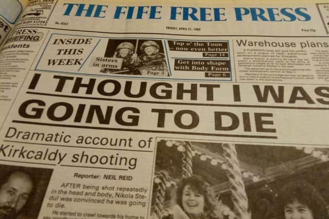 Fife Free Press reported on the trial.