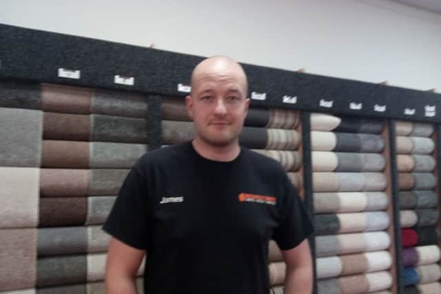 James Brown of Broadway Carpets