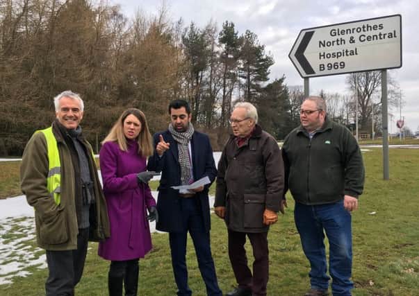 Then Transport Minister Humza Yousaf met with the campaigners in March.