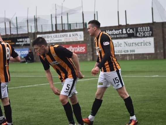 Anton Dowds was on the scoresheet again for East Fife.