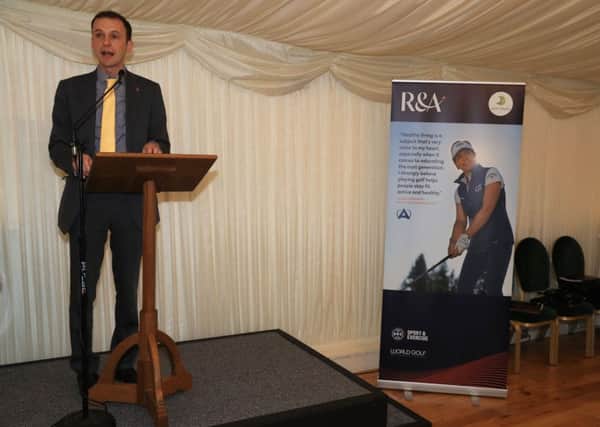 Stephen Gethins MP opened an event in Parliament  to promote the global consensus on the health benefits of golf.