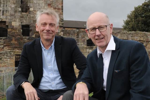 Ian Cameron, left, and Alistair Cameron. Picture: George McLuskie