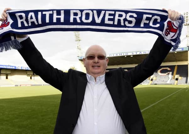 Raith Rovers manager John McGlynn (Fife Photo Agency)