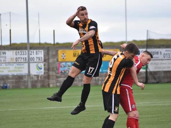 East Fife had to do without the services of Daryll Meggatt. (Stock image)