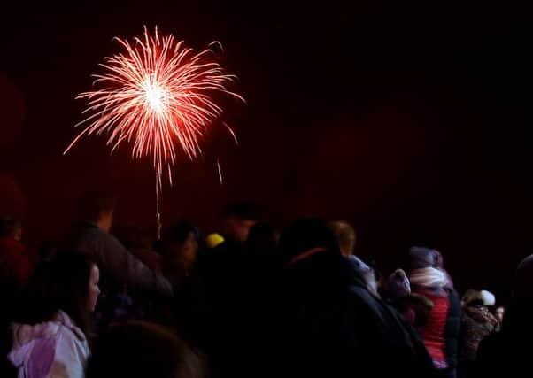 Glenrothes Fireworks (Pic: Fife Photo Agency)