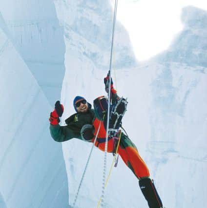 Stephen Venables was the first Briton to climb Everest without bottled oxygen. Pic: Ed Webster.