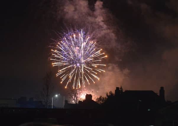Fireworks display,  Buckhaven (Pic: George McLuskie)