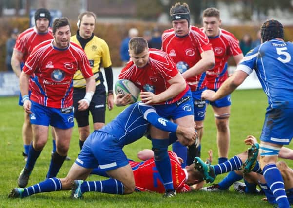Rhys Bonner, Kirkcaldy RFC v Jed-Forest RFC - Match 9, Tennent's National League Division 1, 3rd November 2018. Photo by Michael Booth