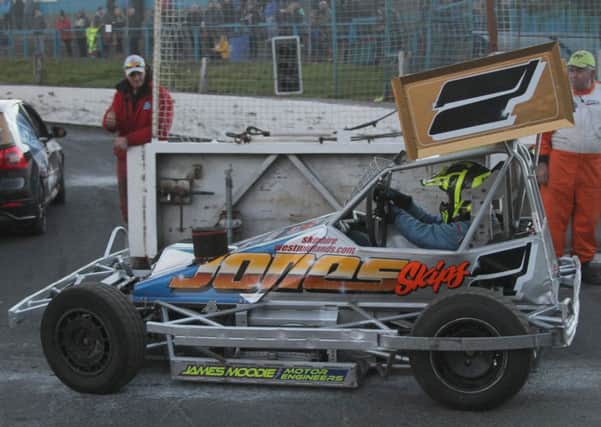 Gordon Moodie will race with the silver roof for another year.