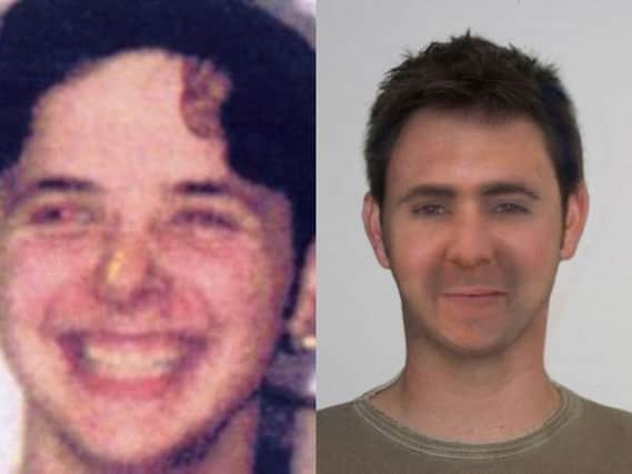 Left, Kenneth Jones as he looked at the time he went missing  in November, 1998 and right, an e-fit of how he might look now.