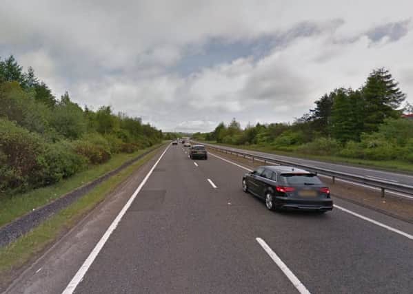The northbound lane of the A92 will be restricted. Picture: google