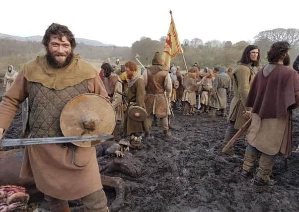 Roy Macgregor as a Scottish foot soldier in Outlaw King.