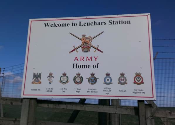 The MOD sub-lets 63 properties at Leuchars Station.