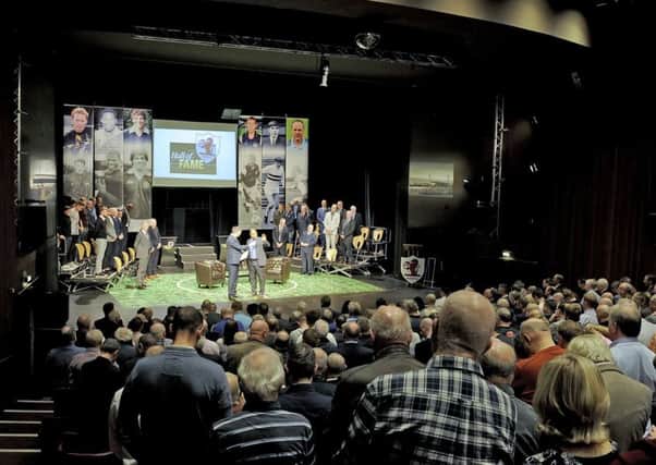 The 2018 Hall of Fame drew another packed house to the Adam Smith Theatre. Pic: Michael Gillen.