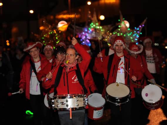 Drumatik will once again be leading the lantern parade in Kirkcaldy.
