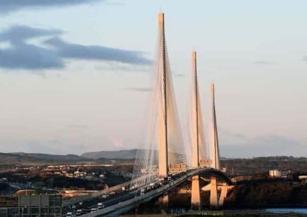 The firm which worked on the Queensferry Crossing has been fined. Picture: JPIMedia