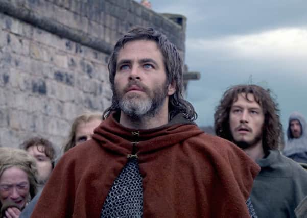 Chris Pine as Robert the Bruce in Outlaw King. Picture: Contributed