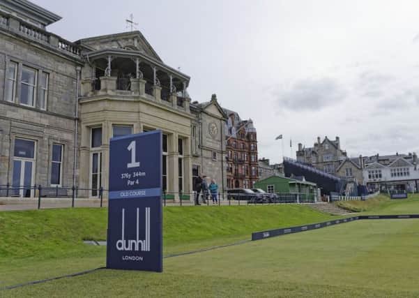 The famous clubhouse at the Old Course will be open for visitors on St Andrew's Day.