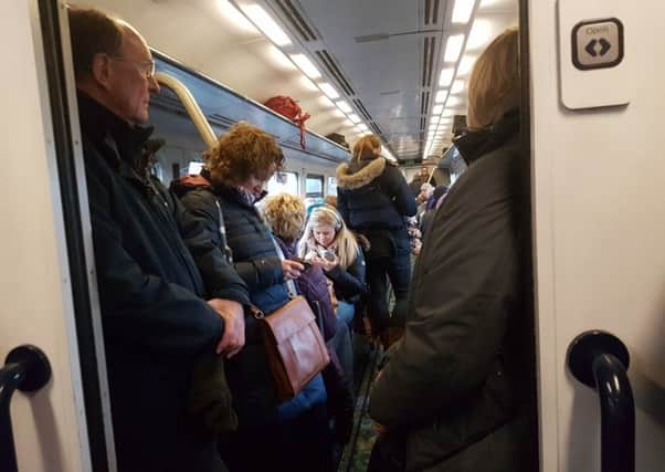 Passengers have complained of overcrowding.