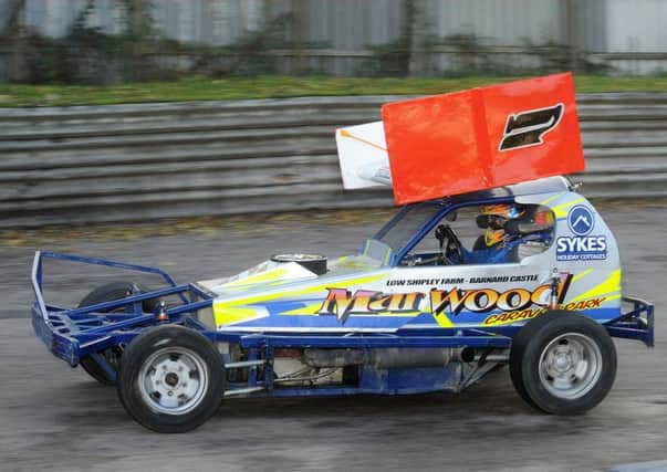 Gordon Moodie in a Formula i car at Birmingham. Photo by Colin Casserley.
