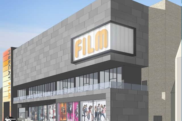 An artist's impression of how a Kirkcaldy cinema could look.