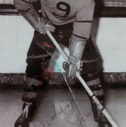 Fife Flyers - left winger, Graeme Farrell, GB Internationalist who played in 1960s along with the Perth Line, winning nine trophies