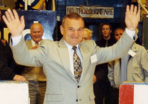 Fife Flyers - Graeme Farrell; at the club's Diamond Jubilee anniversary in 1998