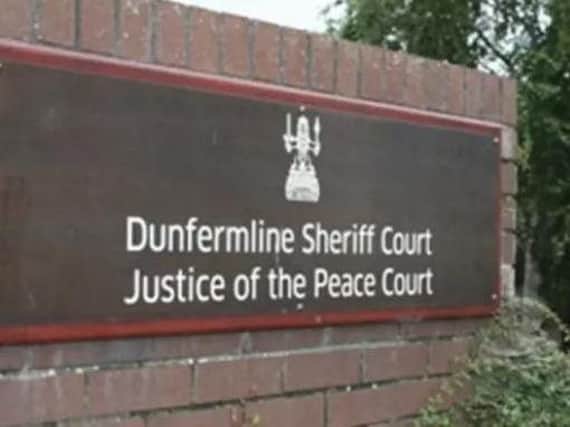 Jamie Ross appeared at Dunfermline Sheriff Court.