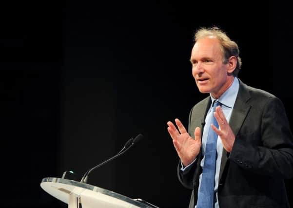 Sir Tim Berners-Lee (Pic: Simon Dewhirst)