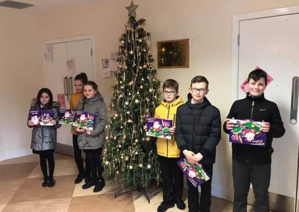 Torbain Primary pupils help the appeal