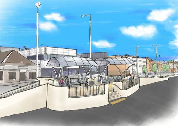 An artist's impression of the Kirkcaldy Waterfront regeneration plan