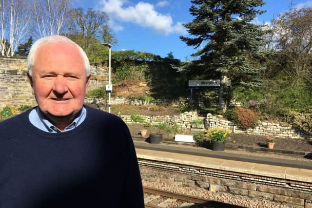 4 Bill Rennie & Volunteers - The sweat and toil to transform Aberdour station was recognised when it won Small Station of the Year at the National Rail Awards.  The replanting and improvements was led by Bill and other volunteers.