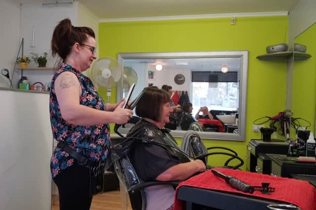 7 Linda Gourlay - In summer, Linda offered free haircuts to youngsters from low income families going back to school, making sure everyone had the chance to feel confident about returning to classes.