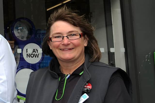 15 Carole-Anne Crossan - The Burntisland Co-op members pioneer has helped raise thousands of Â£s for the towns Christmas lights fund and other charities along with colleagues, and also organised the Great Burntisland Get-Together.