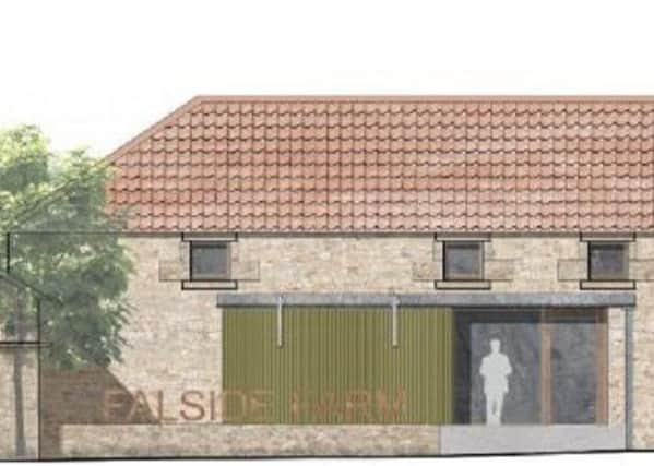 New plans for Falside Farm, near the A917 between St Andrews and Crail