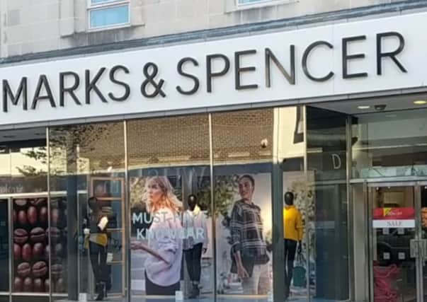 Marks and Spencer Kirkcaldy. On High Street since 1938