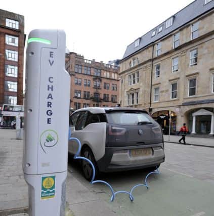 Fifers are getting on board the green revolution with more and more people buying electric cars. Pic: John Devlin.