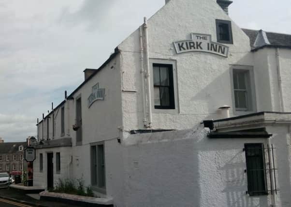 Police raided the Kirk Inn on Milton Road, Kirkcaldy, just a minute after this picture was taken. (Pic: Fife Free Press)