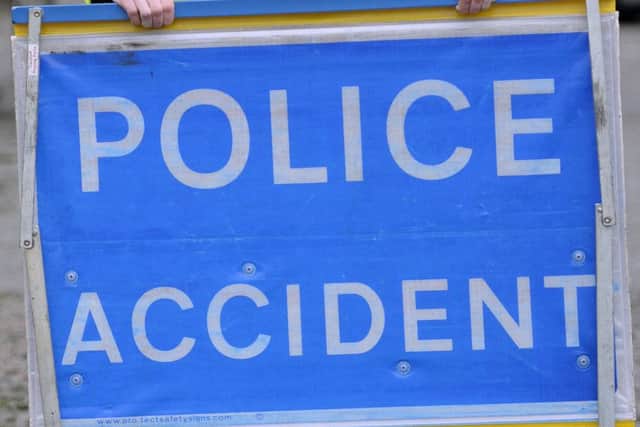 Police confirmed the crash involved two cars.