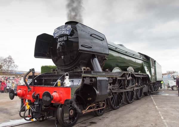 Flying Scotsman will once again cross the iconic Forth Bridge and take passengers on a trip through the Forth Circle this May. Pic: National Railway Museum.