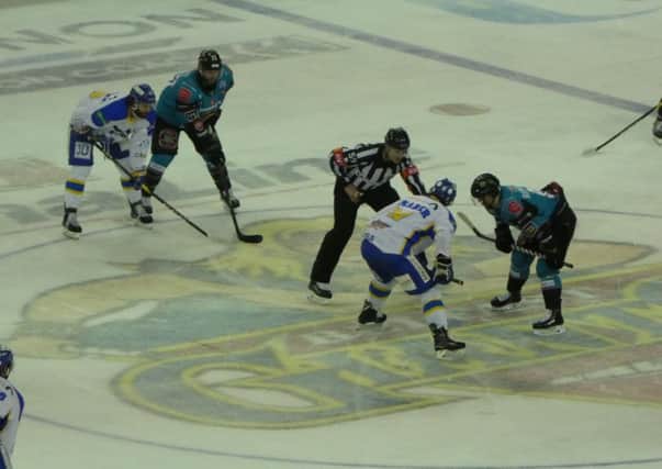 Fife Flyers in action against Belfast (Pic: Cath Ruane)
