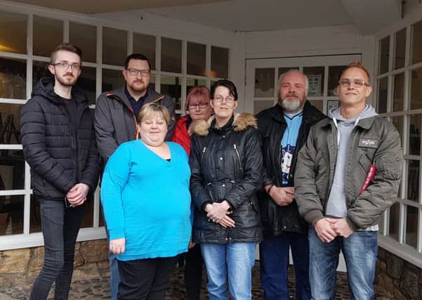 Members of the ASD Fife Community Hub who are planning on opening an autism friendly cafe in the former Pancake Place.