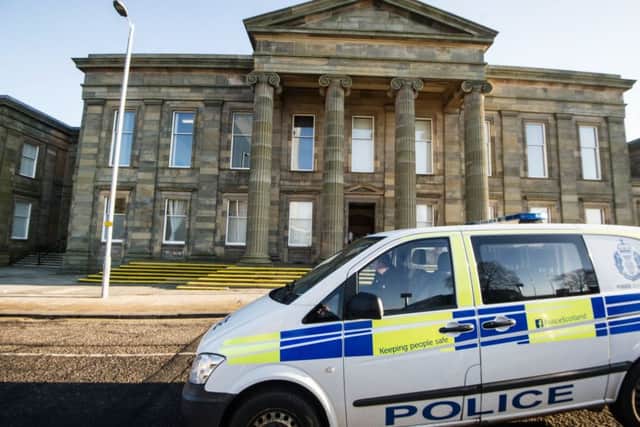William Maxwell, at Hamilton sheriff Court, admitted assaulting his brother. Picture: John Devlin