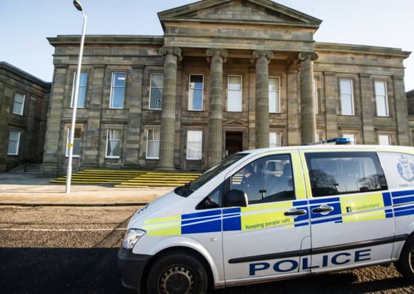 William Maxwell, at Hamilton sheriff Court, admitted assaulting his brother. Picture: John Devlin