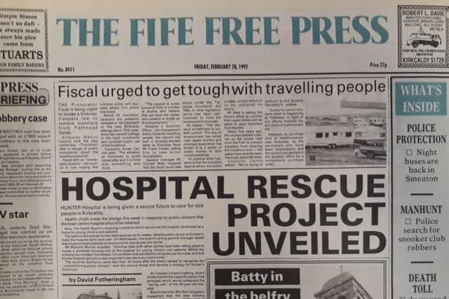 How the FFP reported the hospital news in 1992