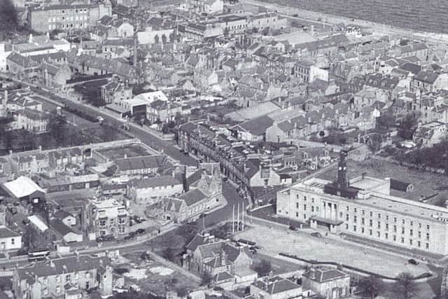 Before the Postings opened there were houses along Hunter Street.