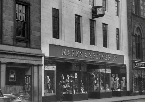Marks and Spencer opened in Kirkcaldy High Street on August 19, 1938. Pic: Marks & Spencer Company Archive.