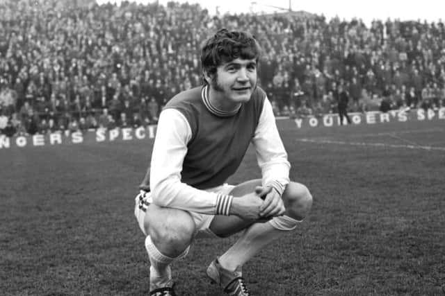 The finest footballer to have graced both clubs. England international had two spells at Hibs (1957-61 & 1971-72) either side of Torino, Arsenal, Notts Forest & Sunderland. Ended career at Raith (1972-74, 49 apps, 34 goals).